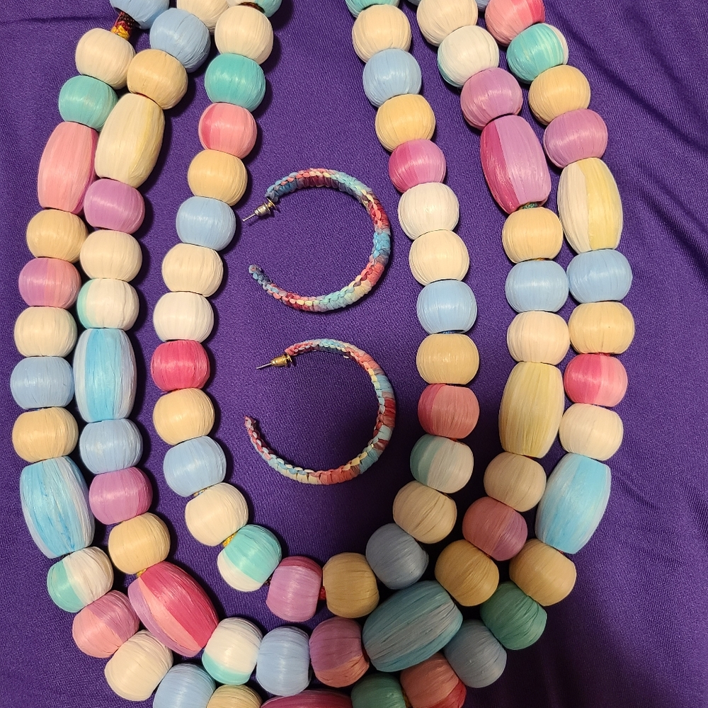 SJ PENELOPE NECKLACE AND EARRINGS